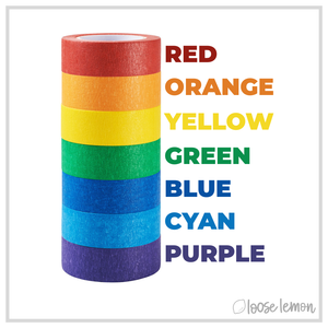 Purple Crepe Washi Tape (15M)