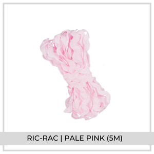 Ric Rac Ribbon (5m) | Pink