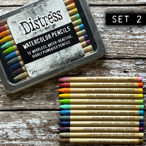 Tim Holtz Distress Watercolor Pencils | Set 2 (TDH76315)