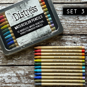 Tim Holtz Distress Watercolor Pencils | Set 3 (TDH76643)