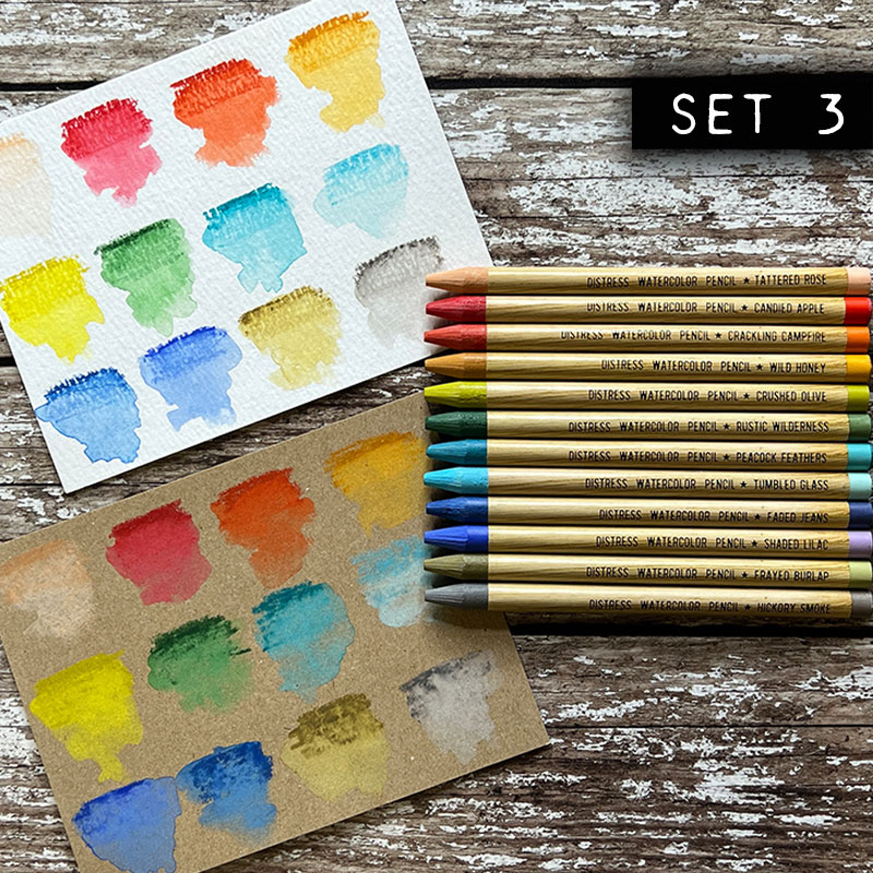 Tim Holtz Distress Watercolor Pencils | Set 3 (TDH76643)
