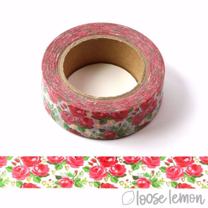 Roses & Hearts Foil - Washi Tape (10M)