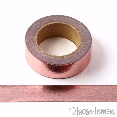 Rose Gold Foil - Washi Tape (10M)