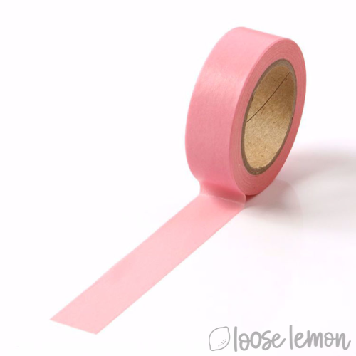 Plain Pink - Washi Tape (10M)