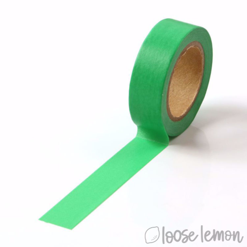 Plain Green - Washi Tape (10M)