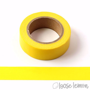 Plain Yellow - Washi Tape (10M)
