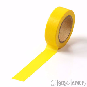 Plain Yellow - Washi Tape (10M)
