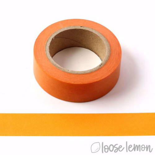 Plain Orange - Washi Tape (10M)