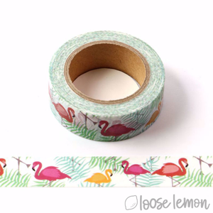 Fancy Flamingo - Washi Tape (10M)