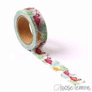 Fancy Flamingo - Washi Tape (10M)