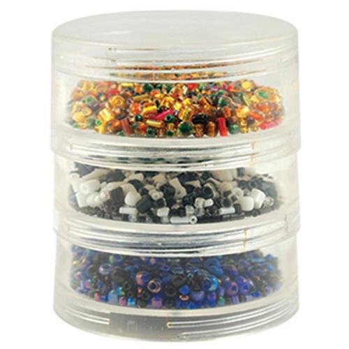 Craft Medley Screw Stack Cannisters X 3