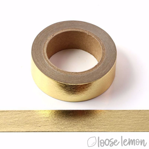 Pale Gold Foil - Washi Tape (10M)