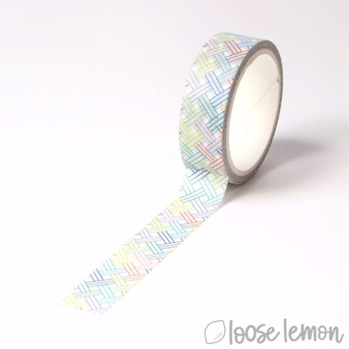 Watercolor Hatch - Washi Tape (5M)