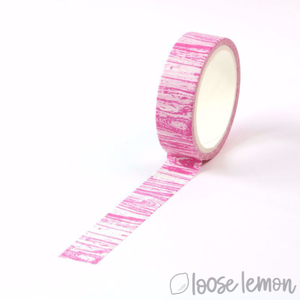 Woodgrain (Pink) - Washi Tape (5M)