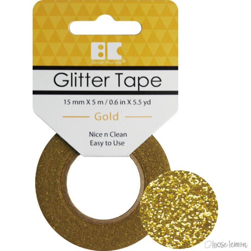 Gold Glitter Tape (5M)