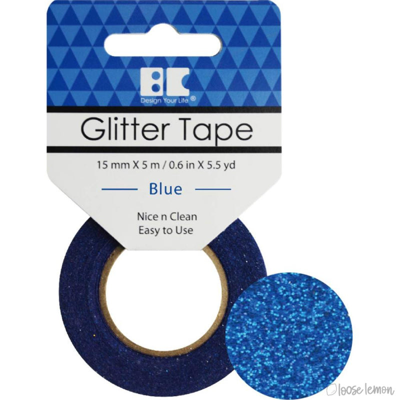 Blue Glitter Tape (5M)