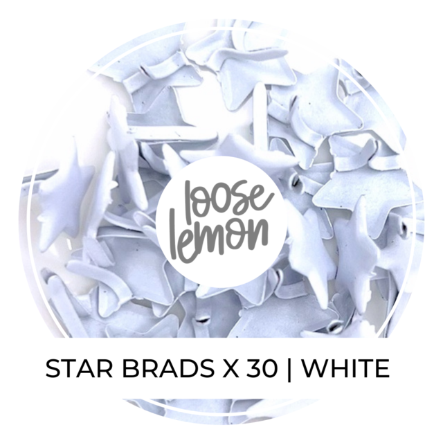Star Brads X 30 | White