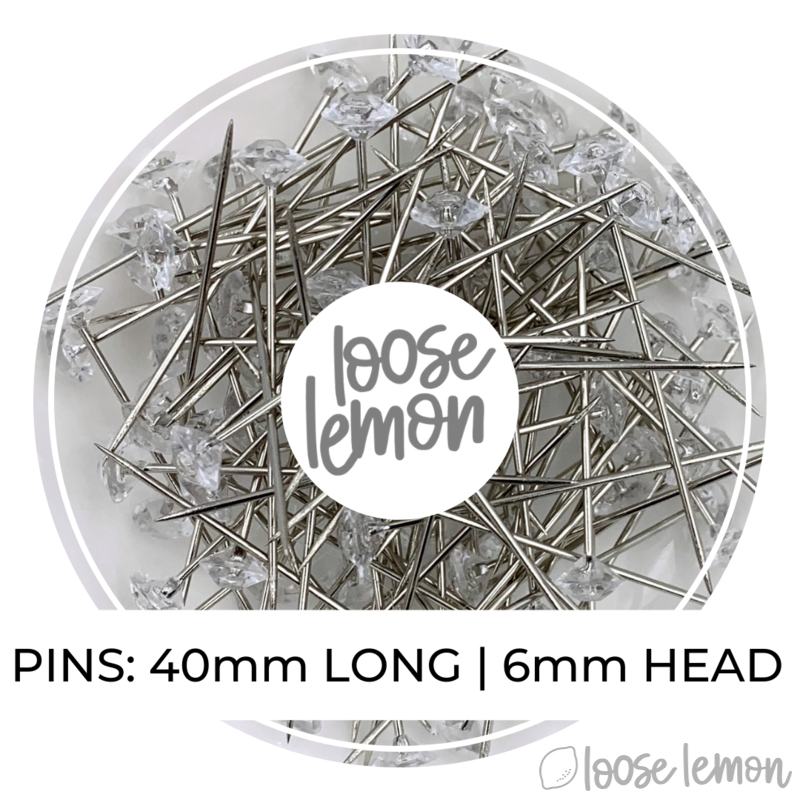 Pins | 40Mm X 6Mm | 100 Pieces