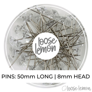 Pins | 50Mm X 8Mm | 50 Pieces