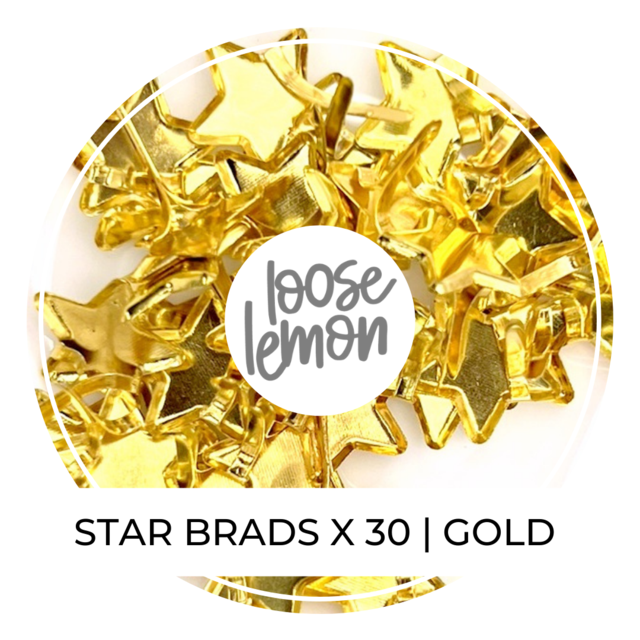 Star Brads X 30 | Gold