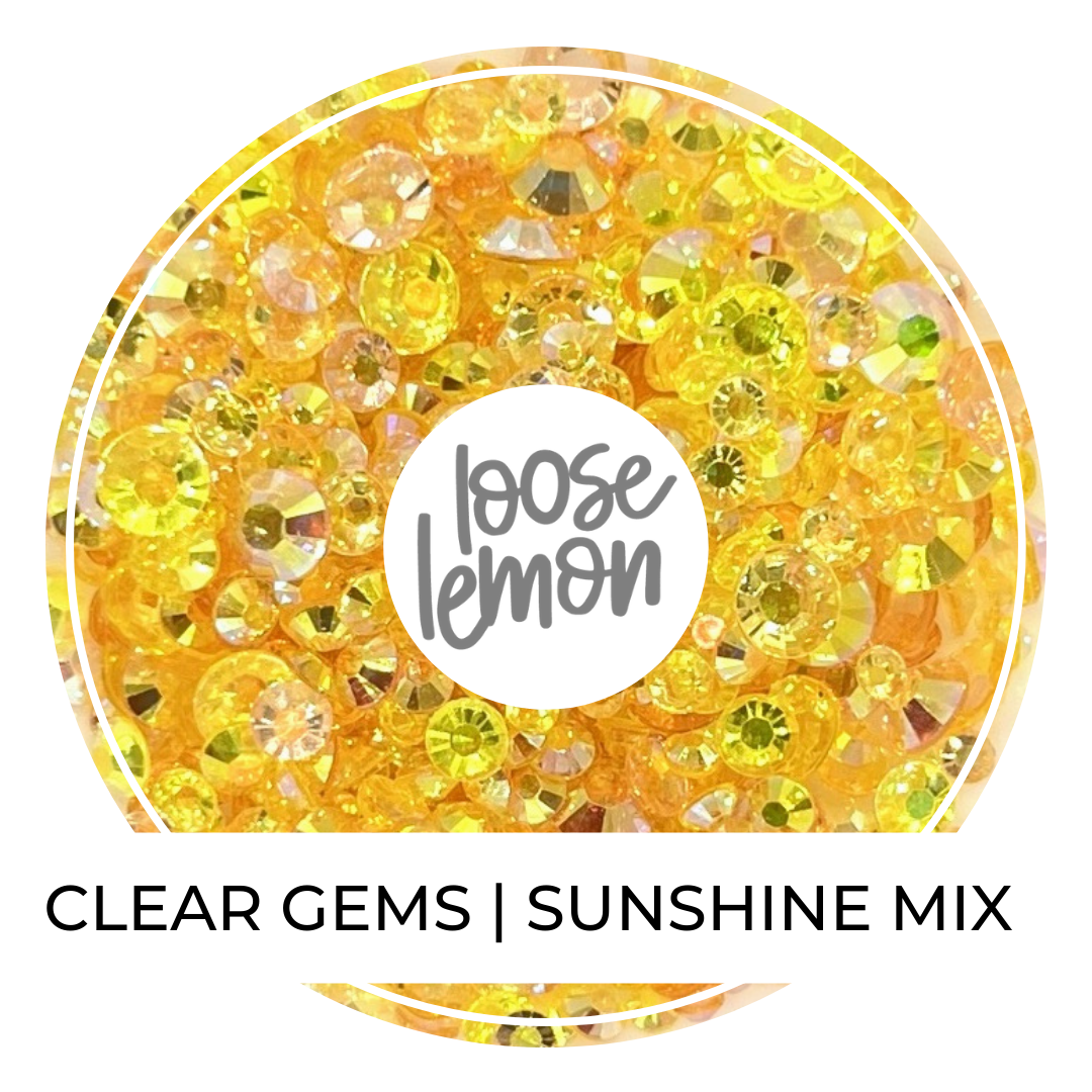 Starburst Gems  Ocean Mix - Loose Lemon Crafts