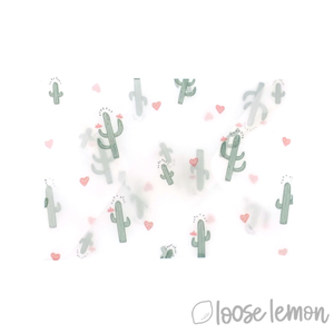 Cactus Vellum Envelopes X 3
