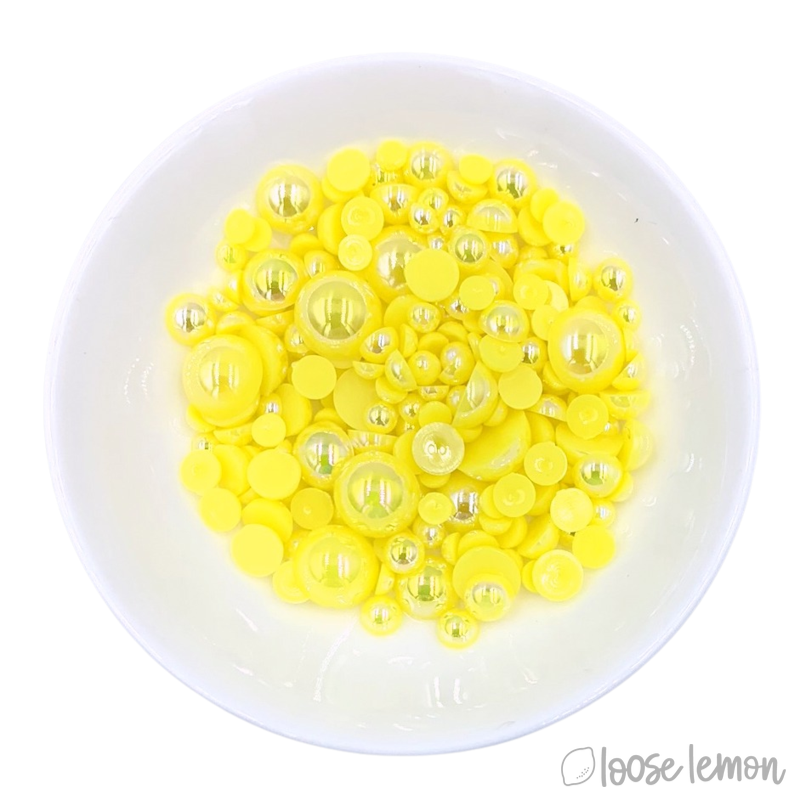 Mirror Pearls | Sunshine (Mixed Sizes)