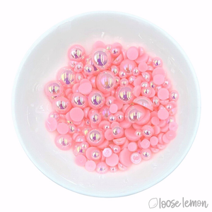 Mirror Pearls | Blush (Mixed Sizes)