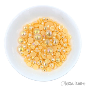 Mirror Pearls | Mango (Mixed Sizes)