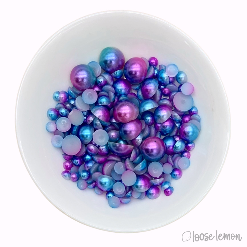 Two Tone Pearls  Mermaid (Mixed Sizes) - Loose Lemon Crafts