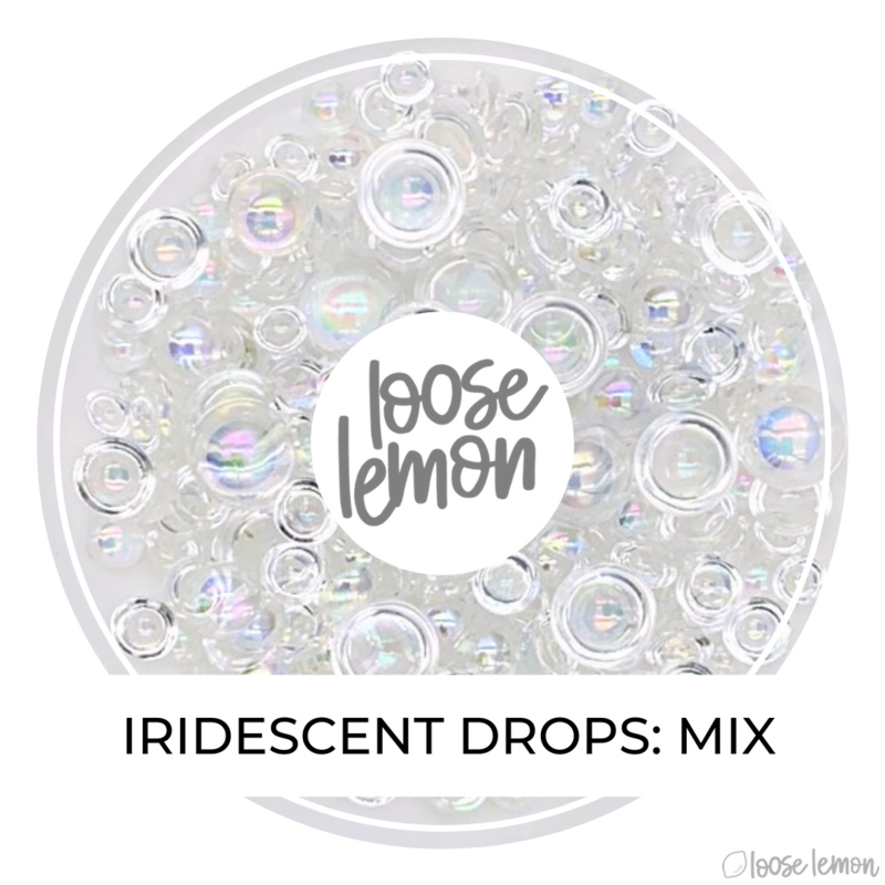 Iridescent Round Drops | Mix