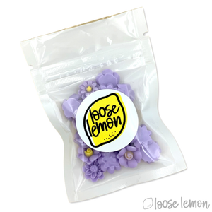 Single Colour Resin Flowers | Lavender