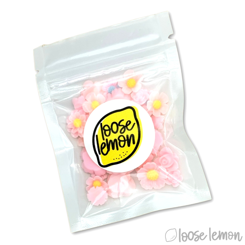 Single Colour Resin Flowers | Rose