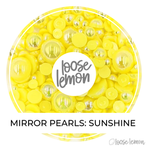 Mirror Pearls | Sunshine (Mixed Sizes)
