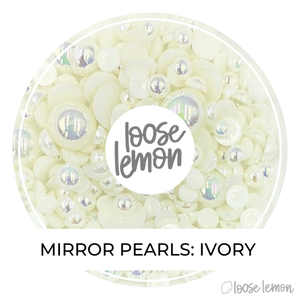 Mirror Pearls | Ivory (Mixed Sizes)