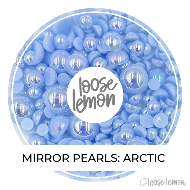 Mirror Pearls | Arctic (Mixed Sizes)