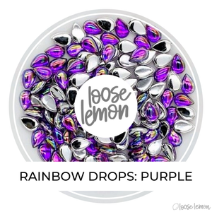 Rainbow Drops | Purple (13)
