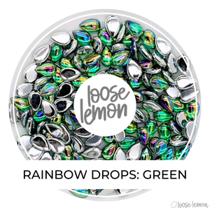 Rainbow Drops | Green (8)