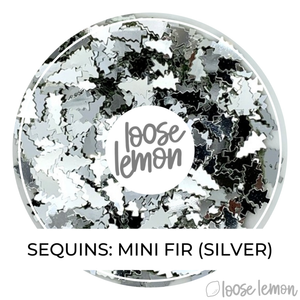 Sequins | Mini Fir (Bright Silver)