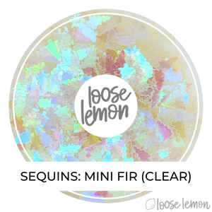 Sequins | Mini Fir (Completely Clear)