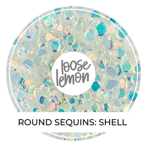 Round Sequins | Shell (Mixed Size)