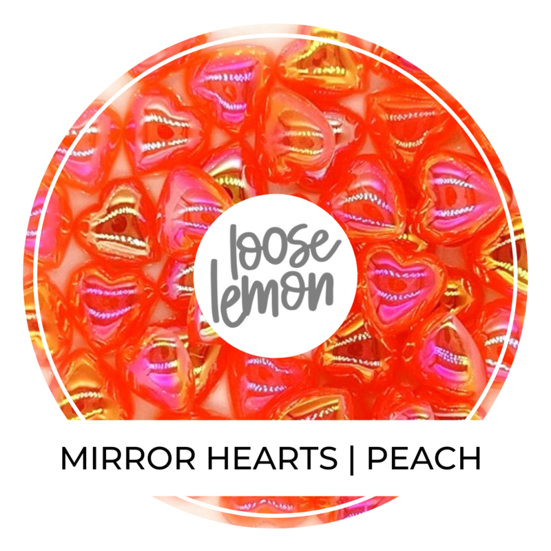 Mirror Hearts | Peach