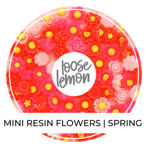 Mini Resin Flowers  | Spring Mix