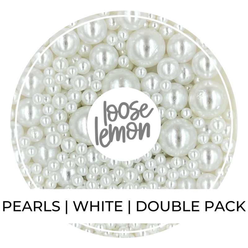 Pearls | White | Double Pack