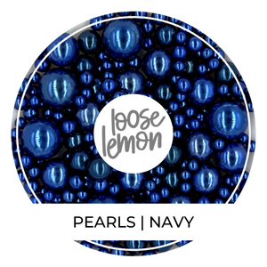 Pearls | Navy