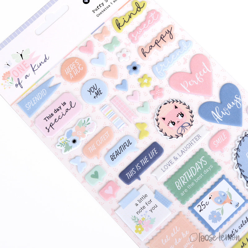 One Of A Kind | Puffy Stickers
