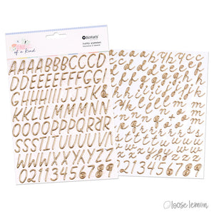 One Of A Kind | Puffy Alphabet (2 Sheets)