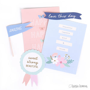 One Of A Kind | Cardstock Stickers (4 Sheets)