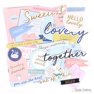 One Of A Kind | Cardstock Diecut Sentiments (174 Pieces)