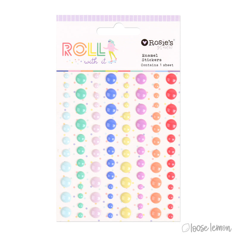 Roll With It | Enamel Dots